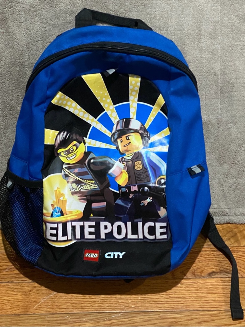 16 Inch Lego City Elite Police Backpack 2016 School Unisex Roomy Side Pocket